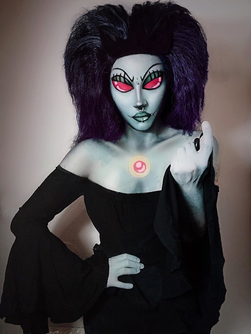 theelovelyyboness: sixpenceee: Queen of the Black Puddle from Courage the Cowardly Dog. Instagr