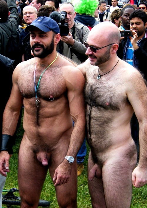 Naked fun.