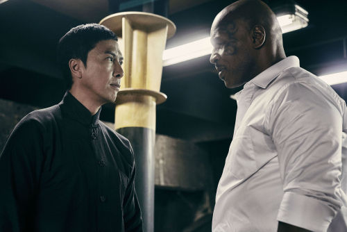 theblindninja:    Donnie Yen and Mike Tyson in Ip Man 3 （葉問3）  Martial Arts In Cinema  