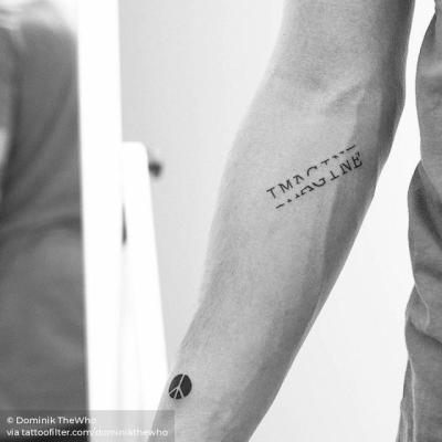 30 Unique Typewriter Font tattoos with Meanings and Ideas  Body Art Guru