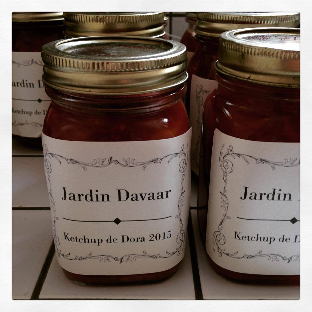 Jardin Davaar, Ketchup de Dora, édition 2015. (à Outremont)