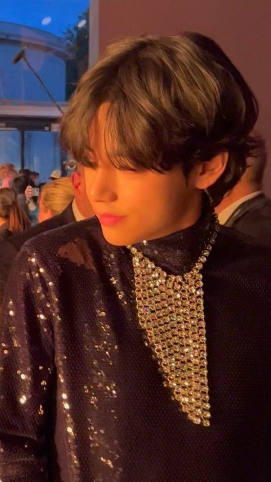 taehyung celine fashion show