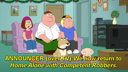 bluedogeyes:  Family Guy 12x08 - Christmas Guy