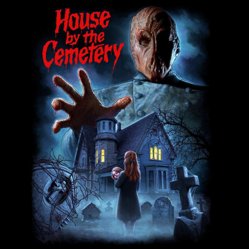 Cavity Colors has released three House by the Cemetery shirts. Designed by Yannick Bouchard and Hill