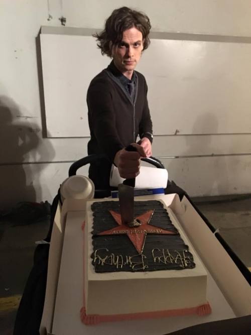 criminalmindsfansblog:Birthday CAAAKE!! Happy Birthday, Gube!!