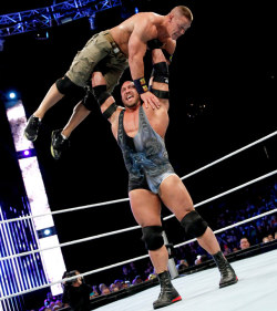 fishbulbsuplex: Ryback vs. John Cena Ryback