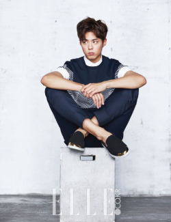 Kpopynati:  Park Bogum - Elle Magazine October Issue ‘16 