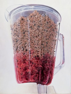 tunnol: Mokato Aida, “Blender”, 2001, Acrylic on canvas 