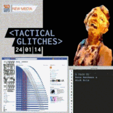 SUDLAB | NEW MEDIA ART SUDLAB as part of the program SUDLAB | NEW MEDIA ART presents the group exhibition “Tactical Glitches” curated by Rosa Menkman and Nick Briz“Technologies come with expectations, but these expectations aren’t