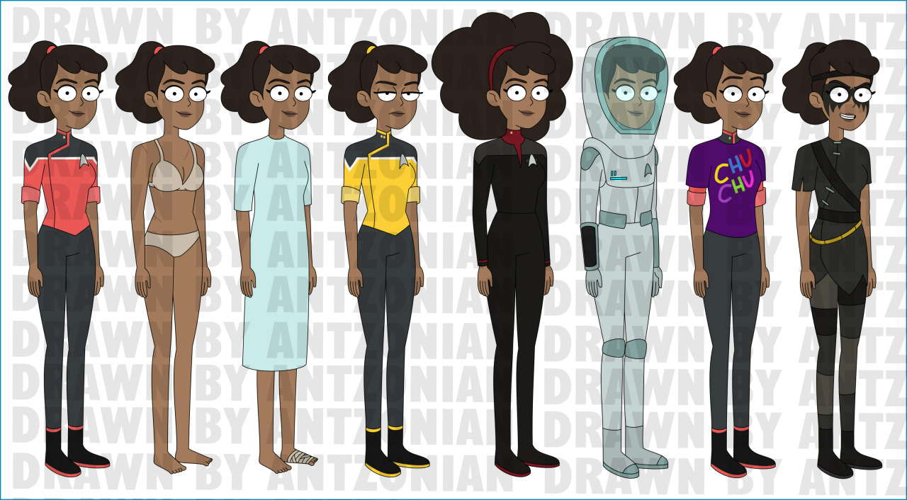 Antzonian — Boom! All of Mariner's outfits in Season 1! (Damn