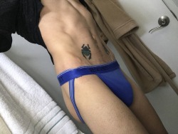 recently-bi:  Jock strap kinda day. Who’s