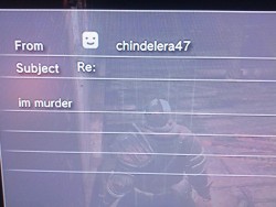 discordparade:   I asked an invader to kindly remove himself from my game and got this incredibly intimidating message 