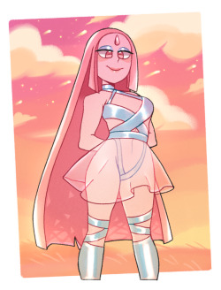 paperose:Gem OC Morganite before and after