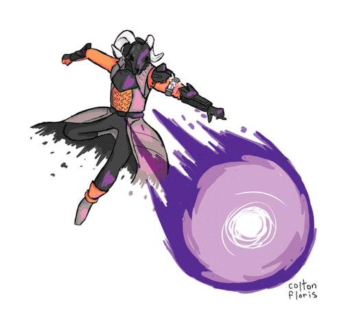 coltonfloris:  V O I D W A L K E R Others flee from the Darkness. Only we dare stare into its depths.