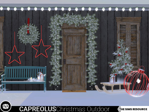Capreolus Christmas Outdoor DecorationsDownload at TSR