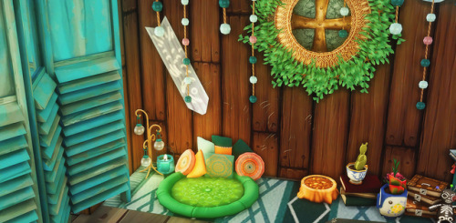 chibi-witch:bedroom of a mergirl a little obsessed with finding the sea.