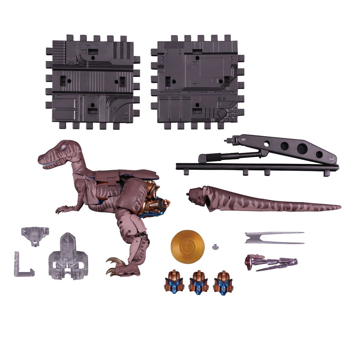 austinstoyblog: aeonmagnus:  Transformers Masterpiece MP-41 Dinobot - color prototype