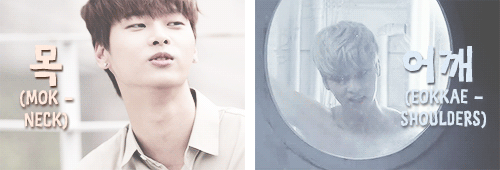 :  Learning the body parts in Korean with Cha Hakyeon | inspired by this 