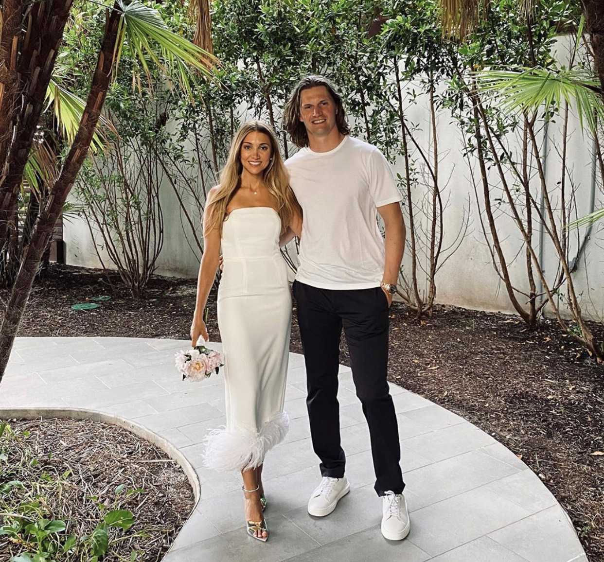 Wives and Girlfriends of NHL players — Jacob Trouba & Kelly Tyson