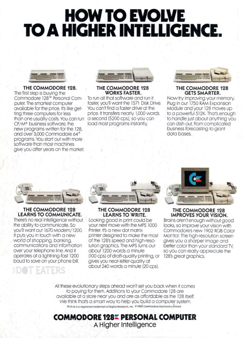 thedoteaters:  All the needed equipment would devolve your bank account (1985). #commodore #bitstory