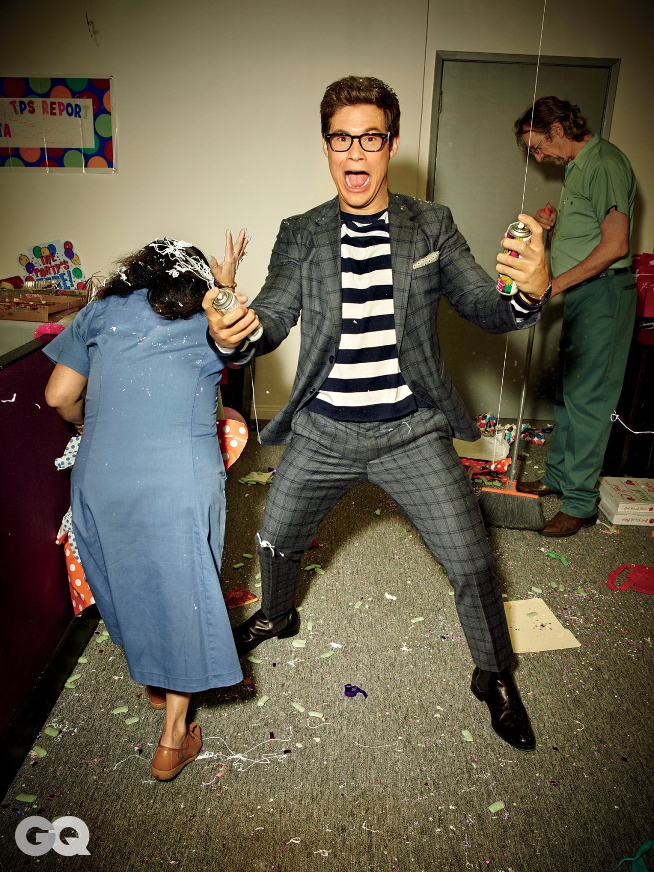 nerffherder:  Adam Devine for GQ