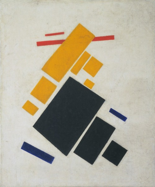 Kazimir Malevich - Suprematizm- Aeroplan letit [Suprematist Composition- Airplane Flying], 1915