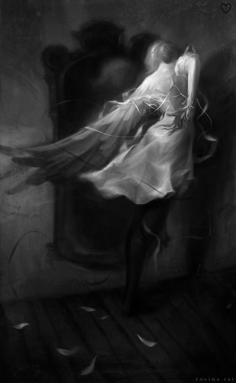 zero-void:  ‘Forever entwined, yet forever enthronedHope dies painless with me’ Rome - Hope Dies Painless Art by Rovina Cai more edits here.