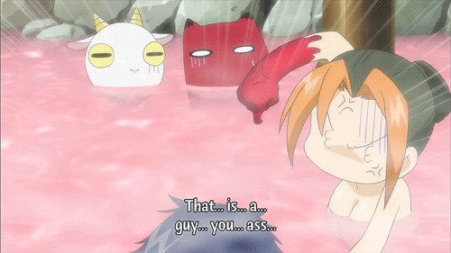 randomanimeposts:  *blush, blush      