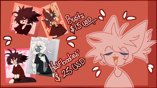 Commissions on twitter!
