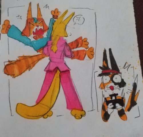Some Jjba Cat Designs Loosely Based On Those By @jjba-cats :)