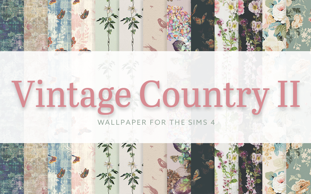 Simsational Designs Classic Wall Set  Wallpaper dump 01