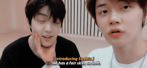 yeohkai:the compelling power of soobin’s soft cheeks ♡