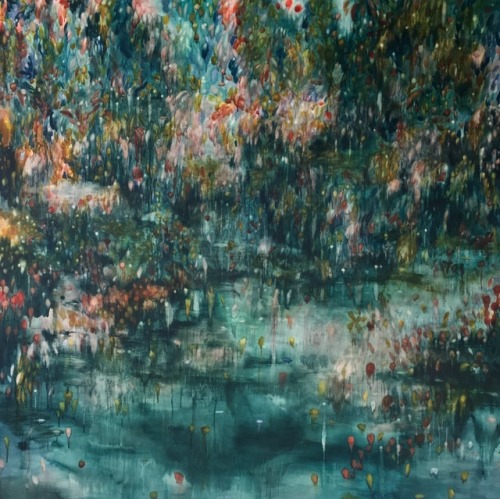 wtxch:Alexia Vogel (South African, b. 1991) Swamp, 2018 Oil on canvas