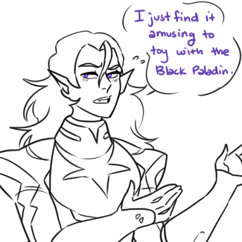 misterpoofofficial: lotor has it bad;;;