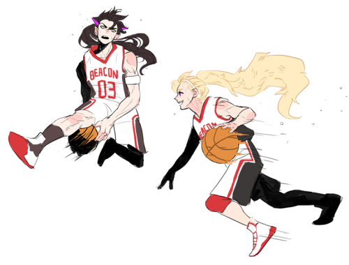 bonpyro:  highschool bball!au, home uniforms porn pictures