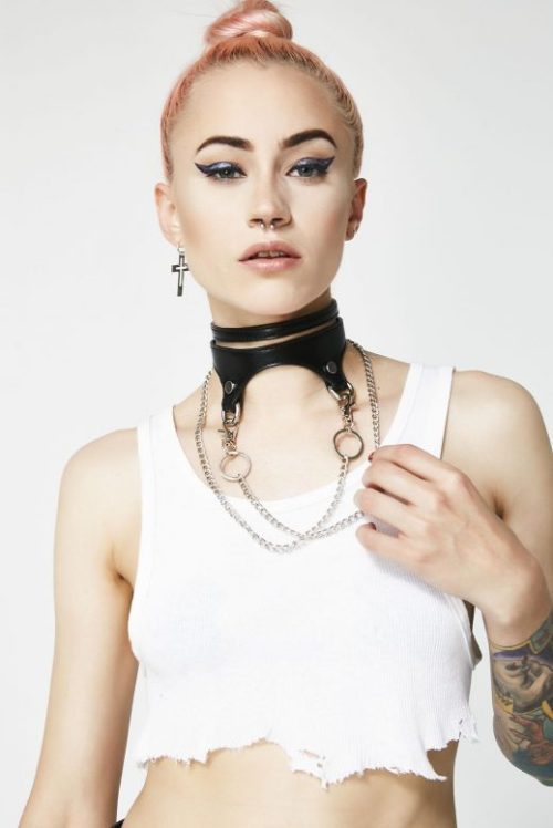 hexlibrisofficial: Suspender Choker~ Not for the faint of heart![x] Check It Here!IG: @hexlibrisoffi