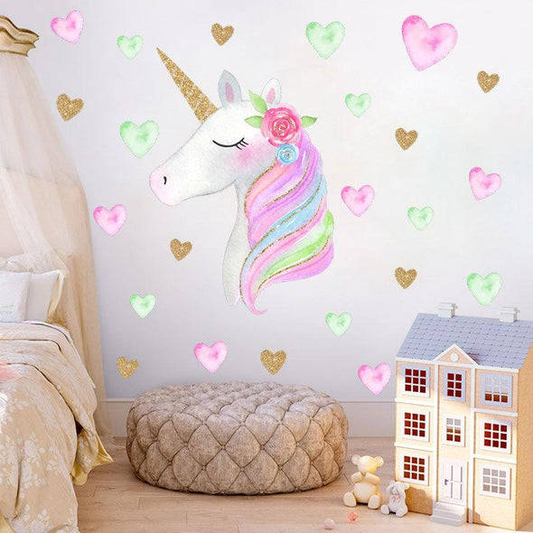 Unicorn Interactive Wall Decal