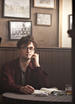 thepastiswonderful:  Daniel Radcliffe as Allen Ginsberg in Kill Your Darlings (2013). 