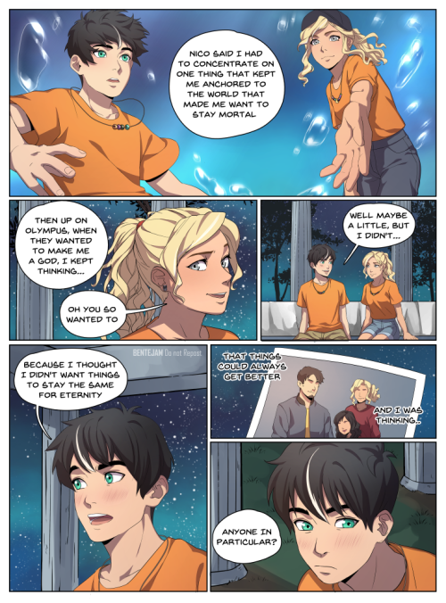 bentejam:The Last Olympian pg.372-374Wanted to finish this last year but some things happened. Enjoy