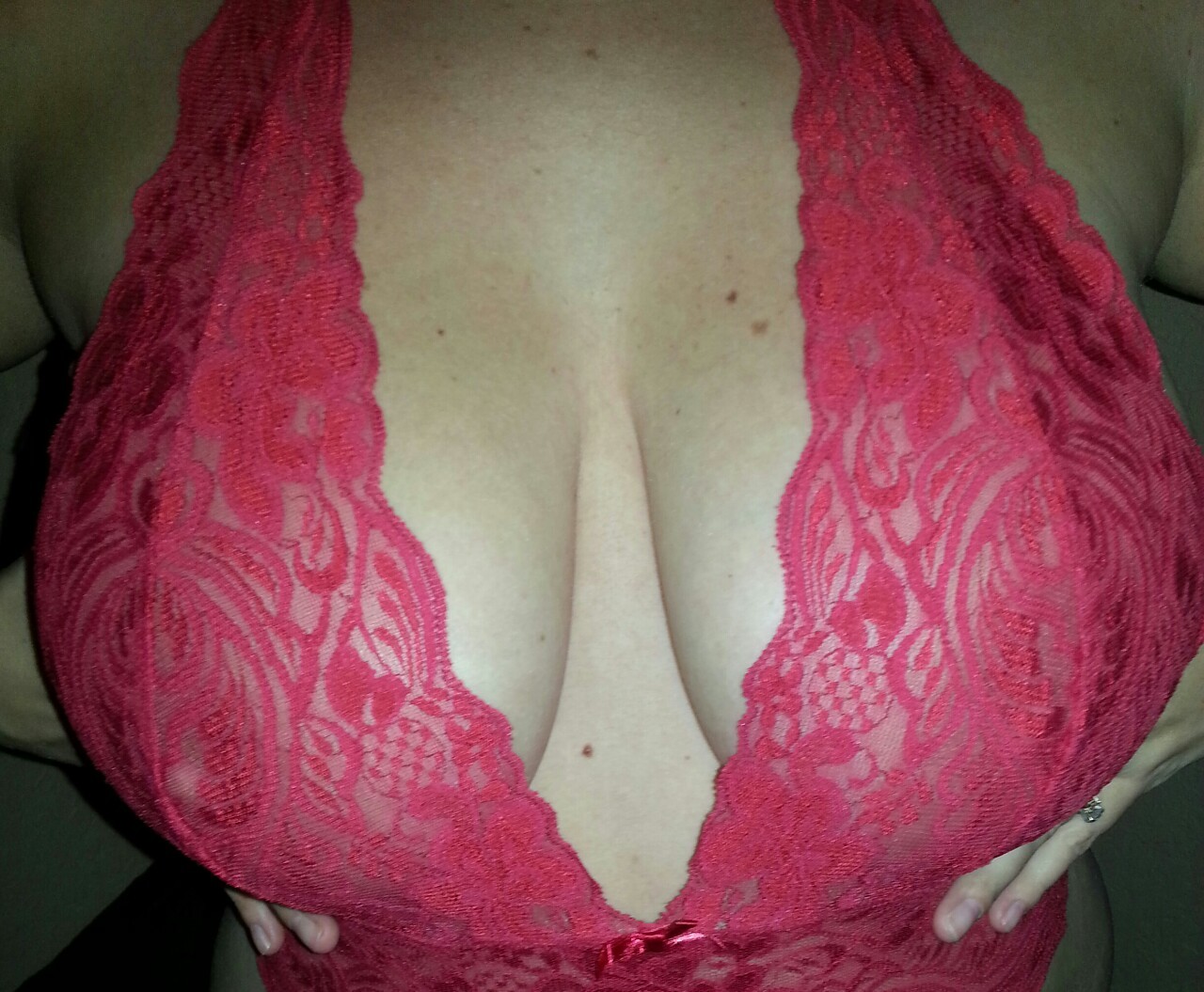bbw-rochelle:  Need some cum between these titties and a huge cock in my ass…so