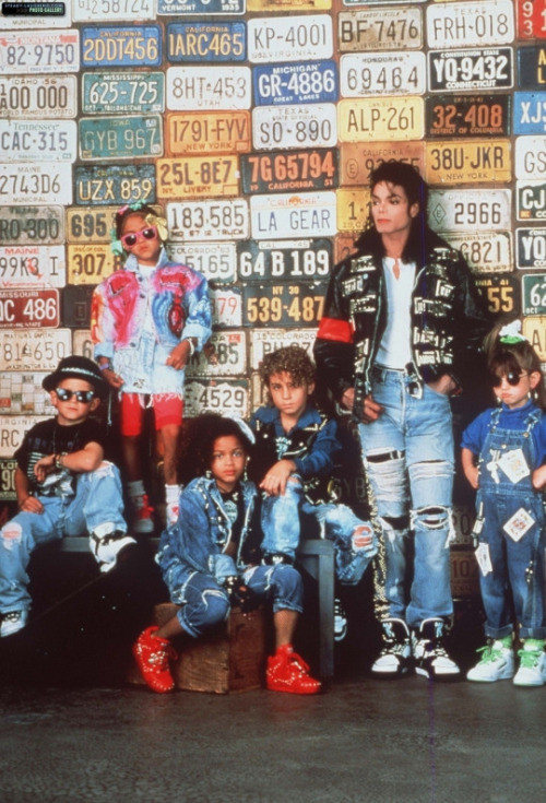 The flyest sneaker campaign ever! Michael Jackson showing off his LA Gears!