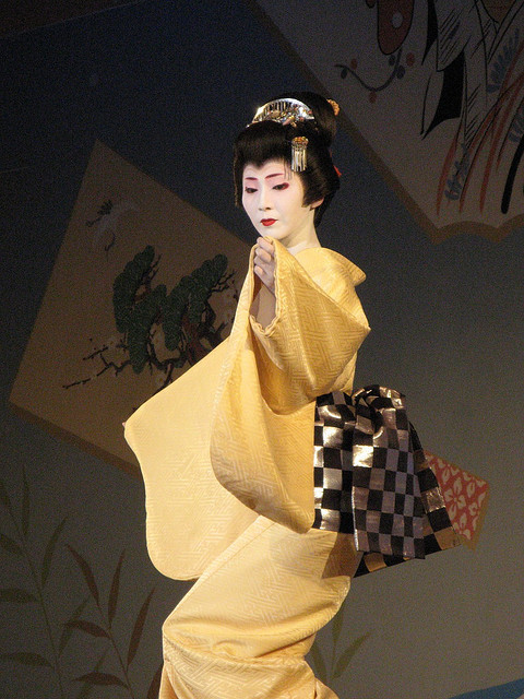 geisha-kai:  Geiko Tsuneyu in “Gion Odori” by Yokels on Flickr  “Kyoto as the