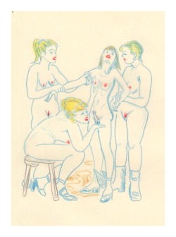 Agracier Â Said:amateur Illustration Of An Intimate Transgender Inspection Â€¦Http://Transeroticart.tumblr.com