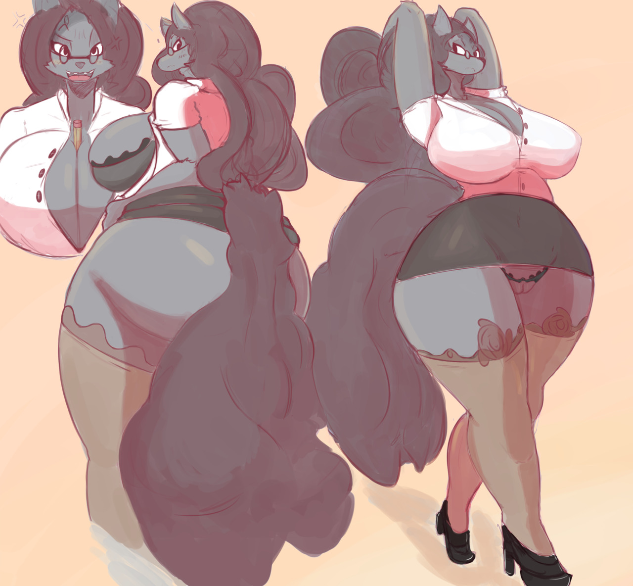 imagoic:  she’s a titan of the industry.. or a secretary… or something idk  
