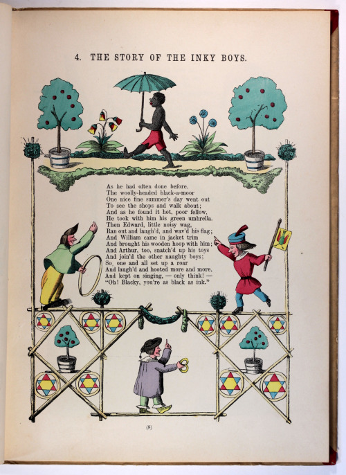 English Struwwelpeter by Dr Heinrich Hoffmannc1900 - beautiful fresh coloured illustration 