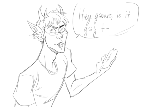 scoundrel:karkat rallied all of them as if he had a big announcement and then they just made out in 