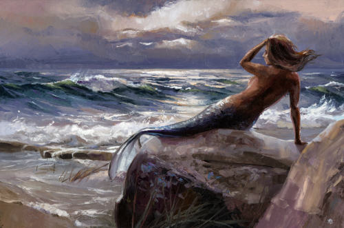 mermaidsnpearls:by Victor Bauer