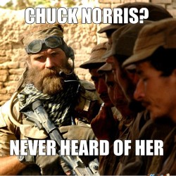 greystonetactical:  @dollarbeardclub thought you’d like this one!  #chucknorris #chucknorrismeme #meme #tacticalmeme #dontbeapussy #doyouevenbeard #doyouevenoperatedude #beardon #beardlife #chicksdigbeards #letitgrow #picoftheday #instagram #beardpic