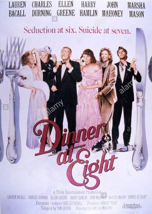 Dinner at Eight (1989)Society matron Millicent Jordan arranges a dinner party to honor some visiting