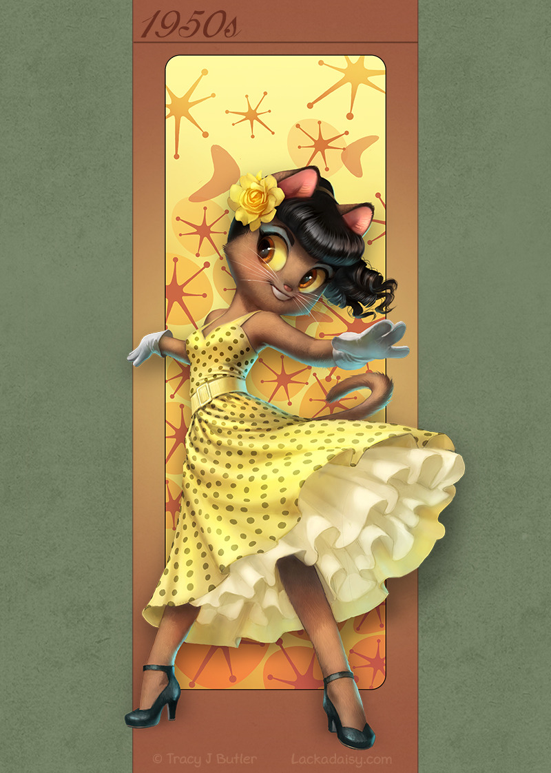 lackadaisycats:  A 20th century revue, as performed by Ivy Pepper.  The intended